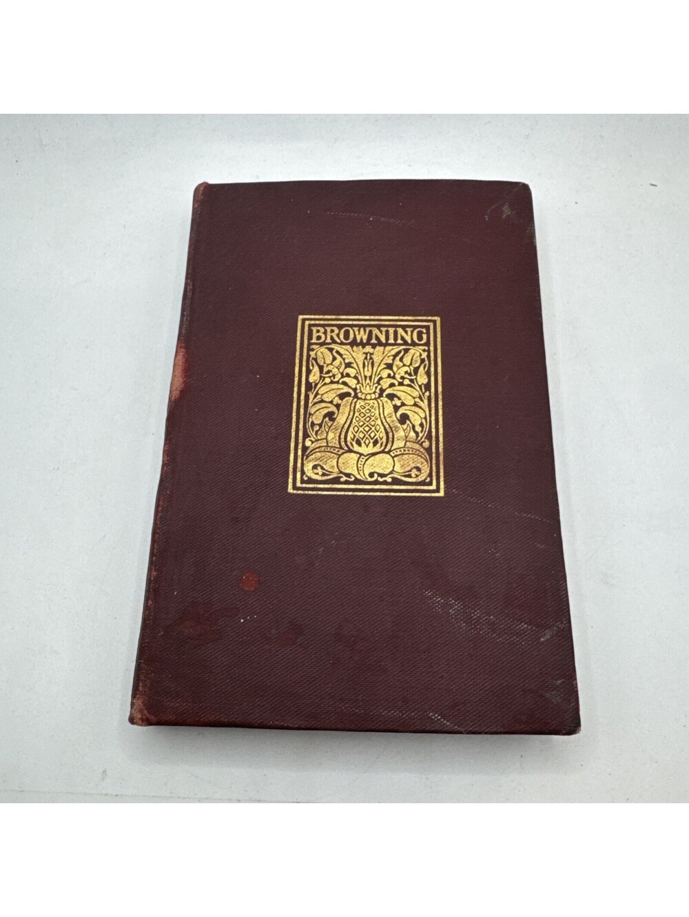 Antique Browning Men and Women In a Balcony Dramatis Personae 1898 Edition